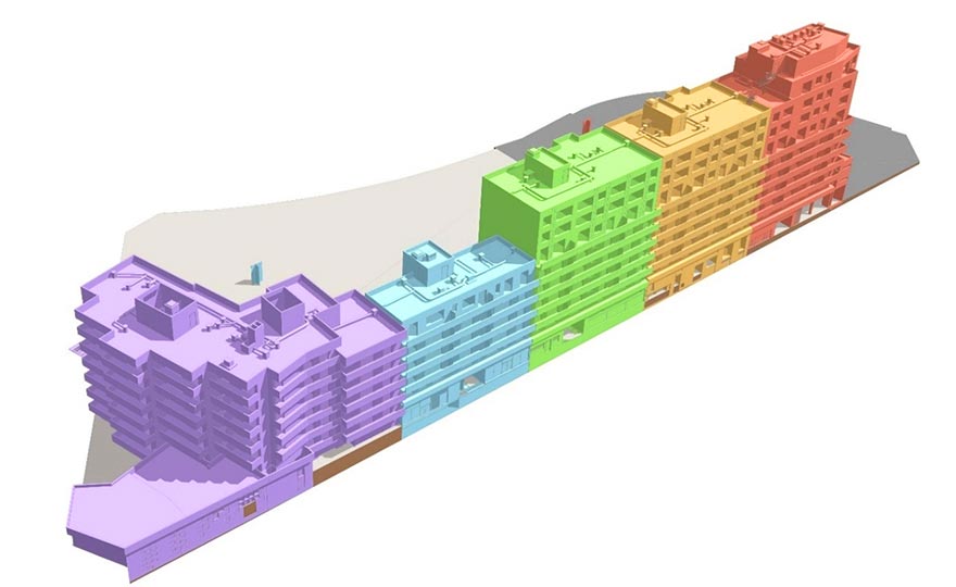 Projets BiM - Découpage des maquettes numériques IFC.