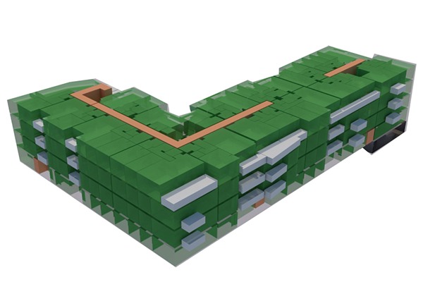 Maquette 3D spatiale