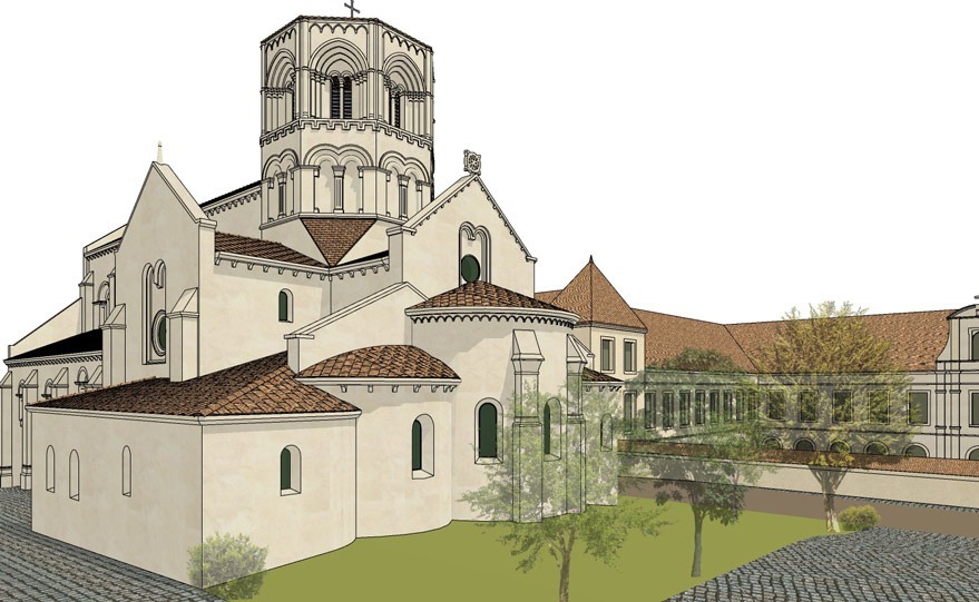 SketchUp - Architecture monument historique