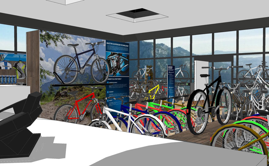 SketchUp - retail sport